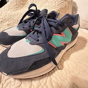 New Balance 57/40 Natural Indigo/ Emerald Sky size 7.5 Men’s